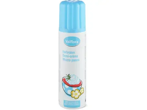 Valflora · Demi-crème fouettée · Boîte, Sans sucre ajouté 250ml