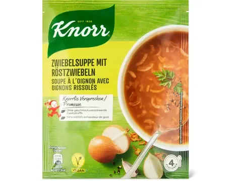 Knorr · Soupe à l’oignon · avec oignons rissolés 61g