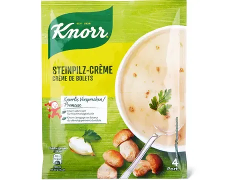 Knorr · Crème de bolets 66g