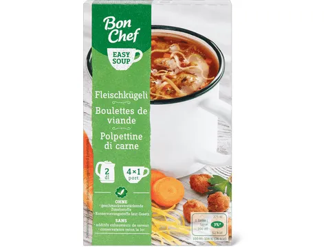 Bon Chef Easy soup · Boulettes de viande 60g