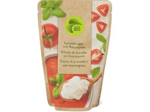 Soupe de tomates · Bio, avec mascarpone, végétarien 400ml