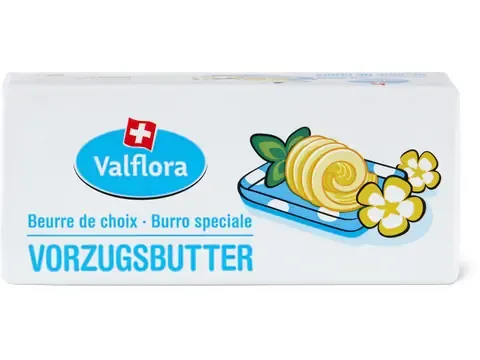 Valflora · Beurre · Plaque 200g