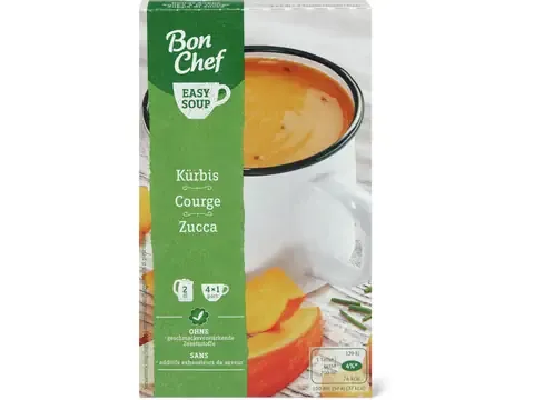 Bon Chef Easy soup · Crème de courge · végétarien 86g