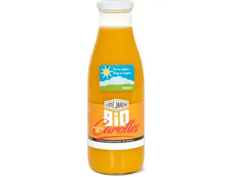 Côté Jardin · Velouté de carottes bio · De la région, Bio 740ml