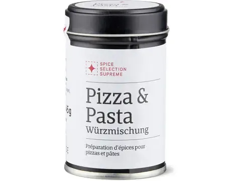 Spice Selection · Pizzas et pâtes · Préparation d'épices 45g
