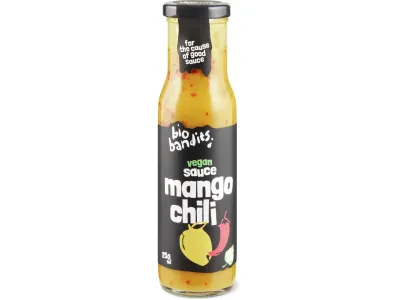 BioBandits · Sauce végane · Bio, Mangue et chili 250ml
