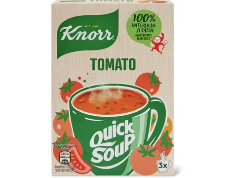 Knorr Quick Soup · Soupe à la tomate 61g