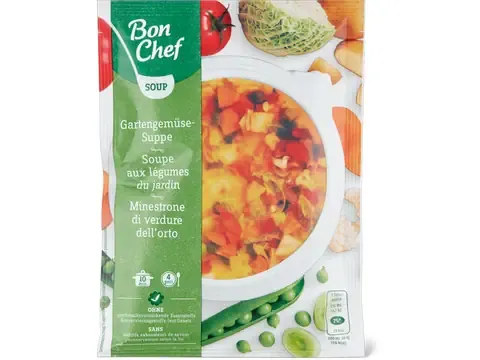 Bon Chef · Soupe aux légumes du jardin · végétalien 57g