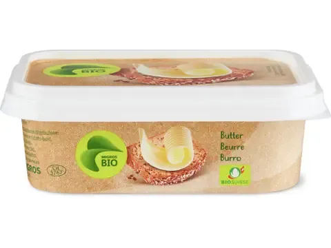 Beurre · Bio, Barquette 200g