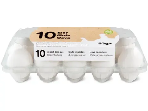 Œufs · 53+, importés 10pièces