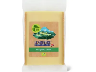 Gruyère · Fromage à pâte dure AOP · Bio, doux 100 g