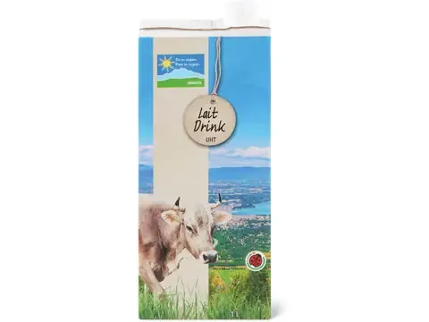 Lait Drink · IP-SUISSE, De la région, 1.5 % de gras, UHT 1l