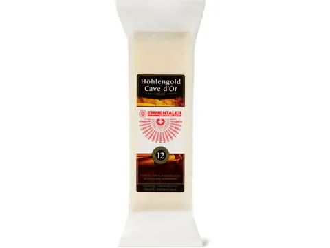 Höhlengold Emmentaler · Fromage à pâte dure AOP 100 g