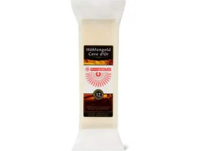Höhlengold Emmentaler · Fromage à pâte dure AOP 100 g