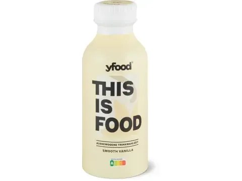 Y-Food · Repas à boire · Smooth Vanilla 500ml