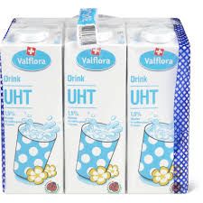 Valflora · Lait boire · IP-SUISSE, 1.5% de gras, UHT 6x1l