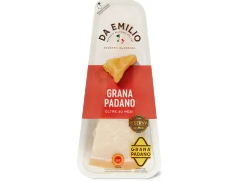 Da Emilio Grana Padano · plus de 20 mois DOP 100 g