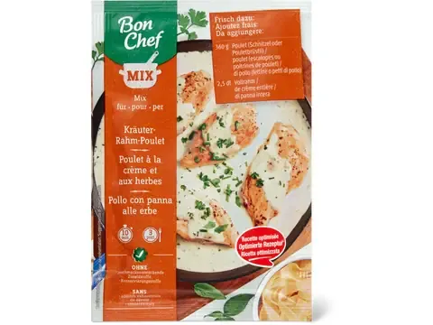 Bon Chef Mix · pour poulet à la crème et aux herbes 28g