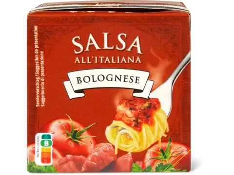 Salsa all' Italiana · Bolognese 250ml