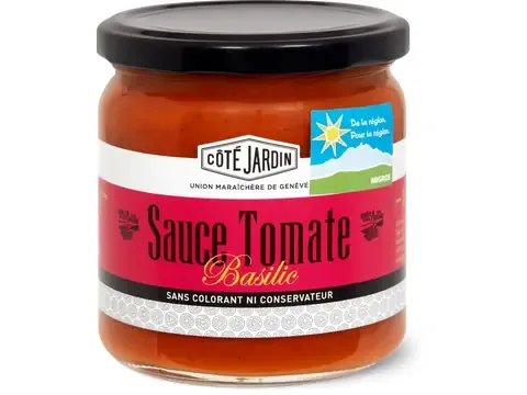 Sauce tomate Basilic · De la région 360ml