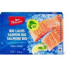 Pelican · Filets de saumon · Bio 250 g