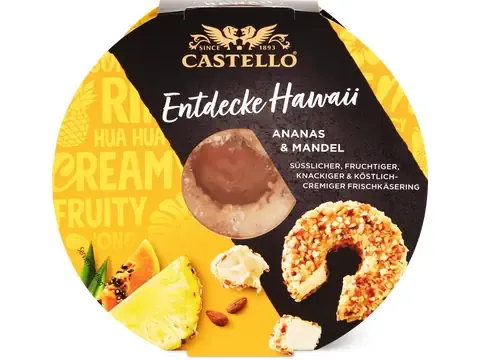 Castello · Fromage frais · Ananas 125g