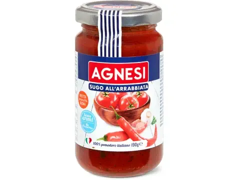 Agnesi · Sugo all’arrabbiata 190g