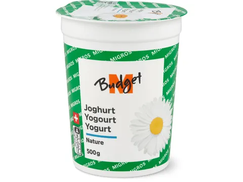 M-Budget · Yogourt · Nature 500g