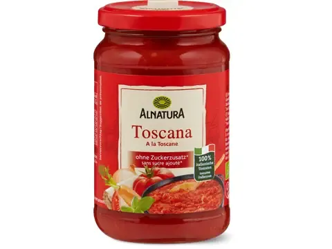Alnatura · Sauce tomate à la toscane · Bio, végétalien 340g