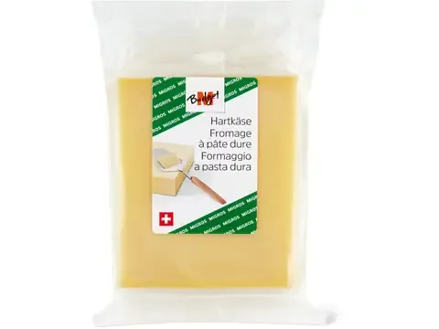 M-Budget · Fromages à pâte dure 100 g