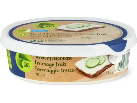 Fromage frais · aha!, Bio, Nature, sans lactose 150g