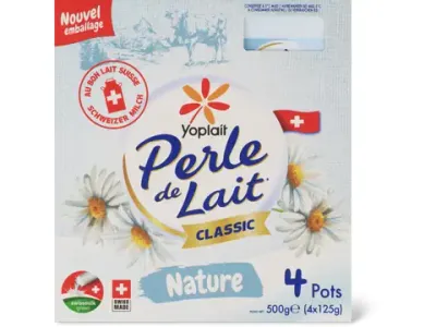 Perle de Lait · Perle de lait · Nature 4 x 125g