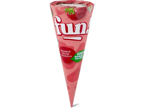 Fun · Cornet · Fraise 145ml