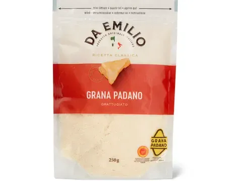 Da Emilio · Grana Padano DOP · râpé 250g