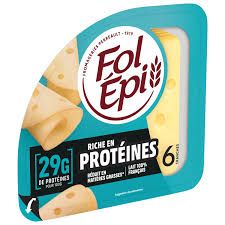 Fol Epi · Tranches de fromage · Protéines 130g