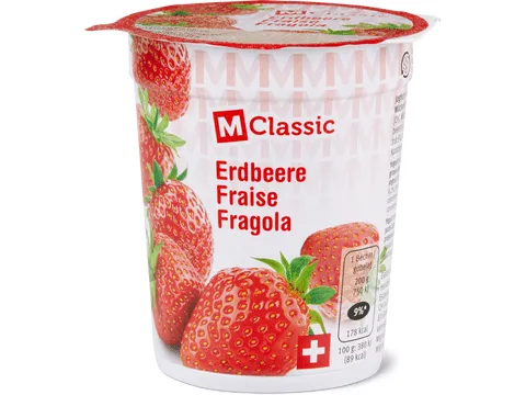 M-Classic · Yogourt · Fraise 200g