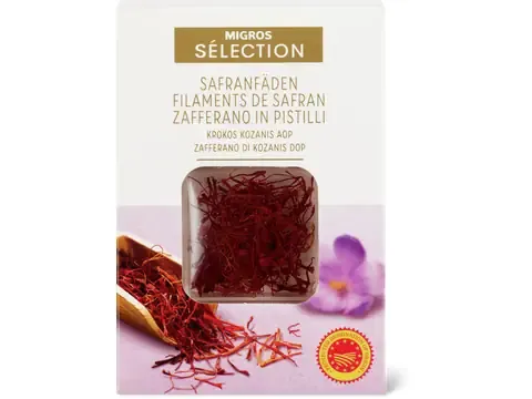Sélection · Filaments de safran · Bio 0,35g