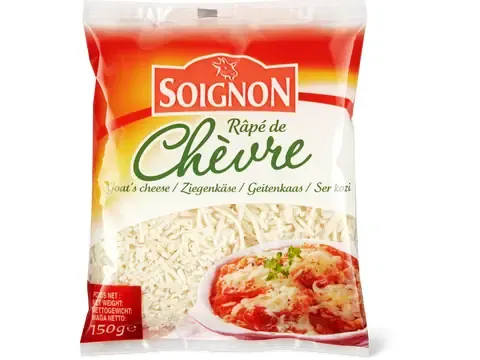 Fromage de chèvre · râpé 150g