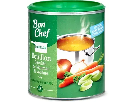 Bon Chef · Bouillon de légumes en granulés · sans graisses, végétalien 230g