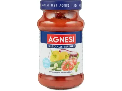 Agnesi · Sauce · aux légumes 400g
