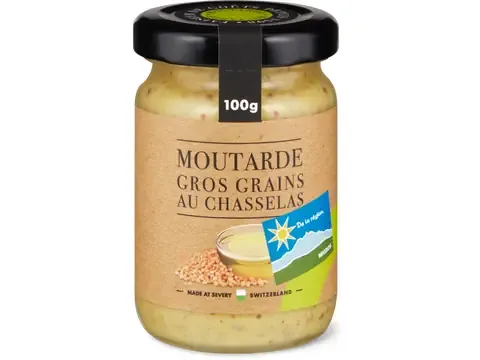 Moutarde · De la région, au chasselas 100g
