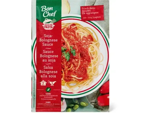 Bon Chef · Sauce bolognaise au soja · végétalien 52g