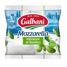 Galbani · Mozzarella · au basilic 125g