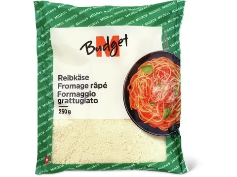 M-Budget · Fromage râpé 250g