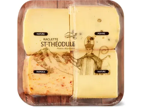 Plateau de fromage à raclette St-Théodule 100 g
