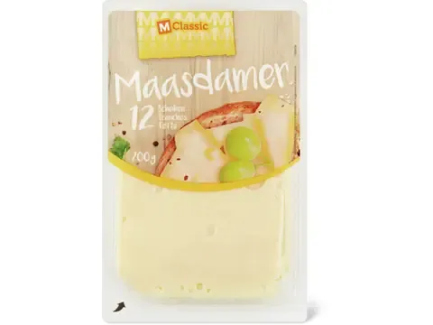 M-Classic · Maasdamer · en tranches 200g