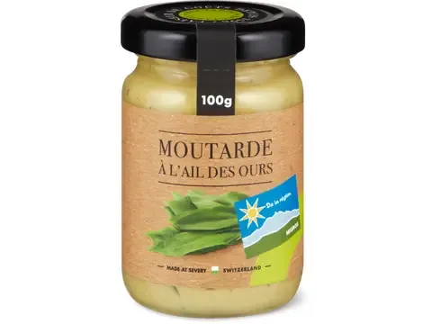 Moutarde · De la région, à l'ail des ours 100g