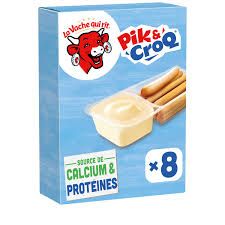 La vache quit rit · Fromage fondu · Pik &amp; Croq 5 x 35g