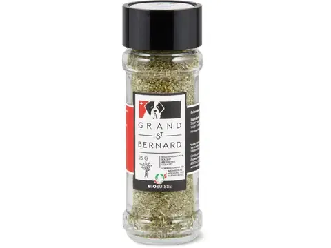 Grand San Bernard · Saisonnier · Bio, Bouquet aromatique des Alpes 25g