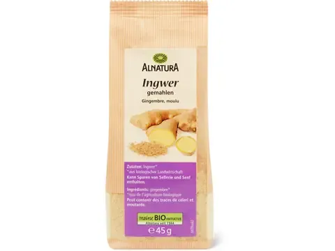 Alnatura · Gingembre · Bio, moulu 45g